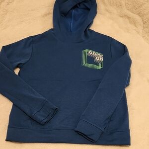 Tek Gear Blue Sweatshirt with Geometric Logo
